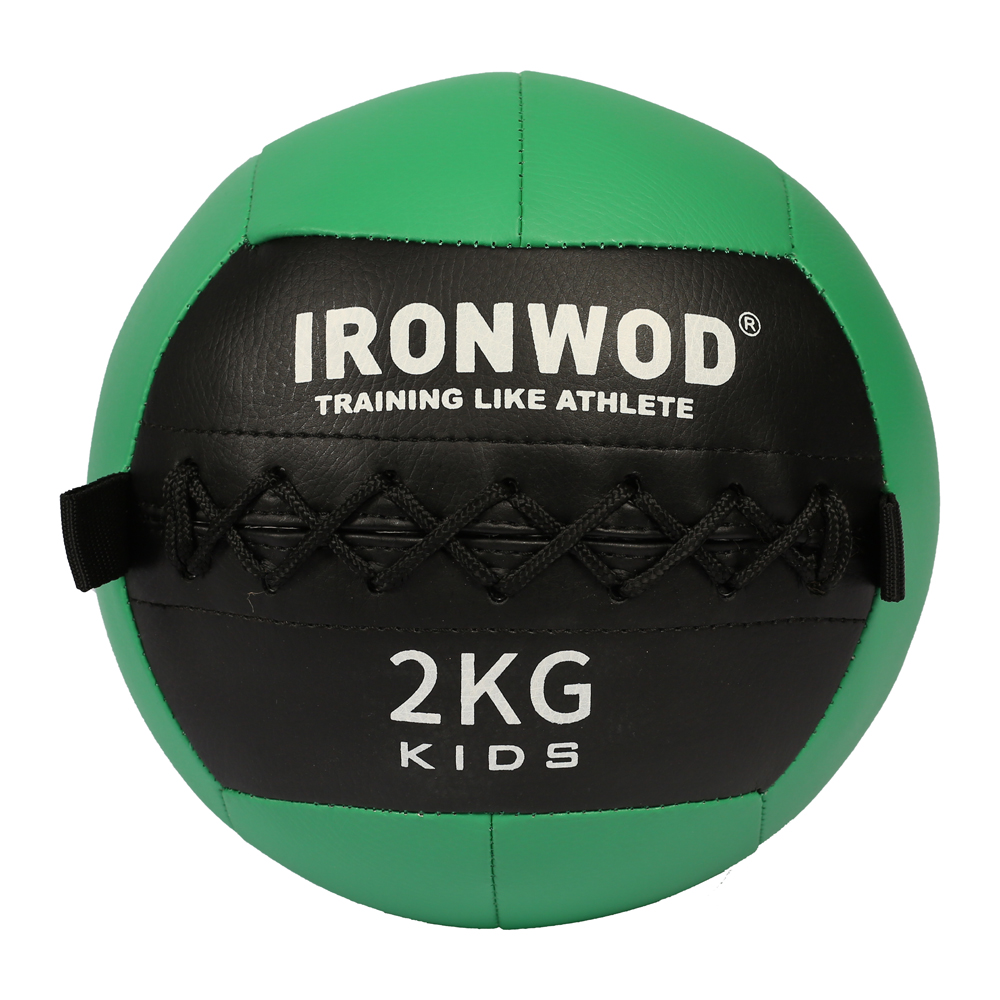 IRONWOD健身软药球少儿体能适能墙球