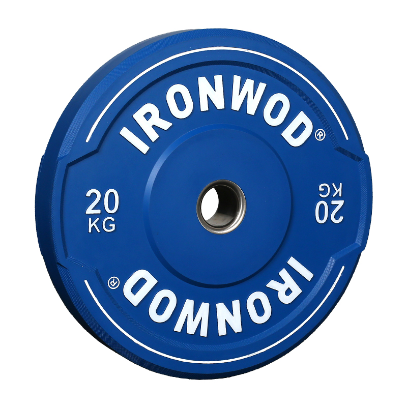 Ironwod彩色手抓杠铃片